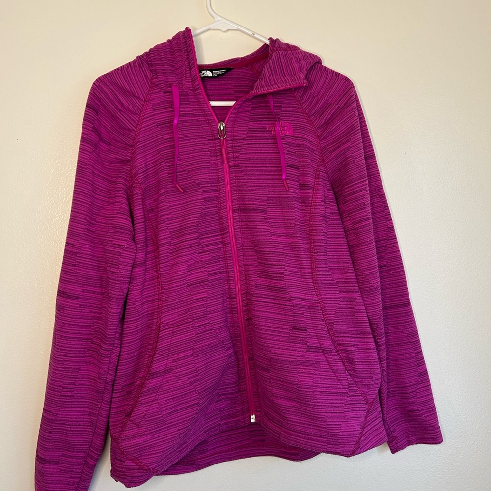 The North Face Fuchsia Hooded Jacket